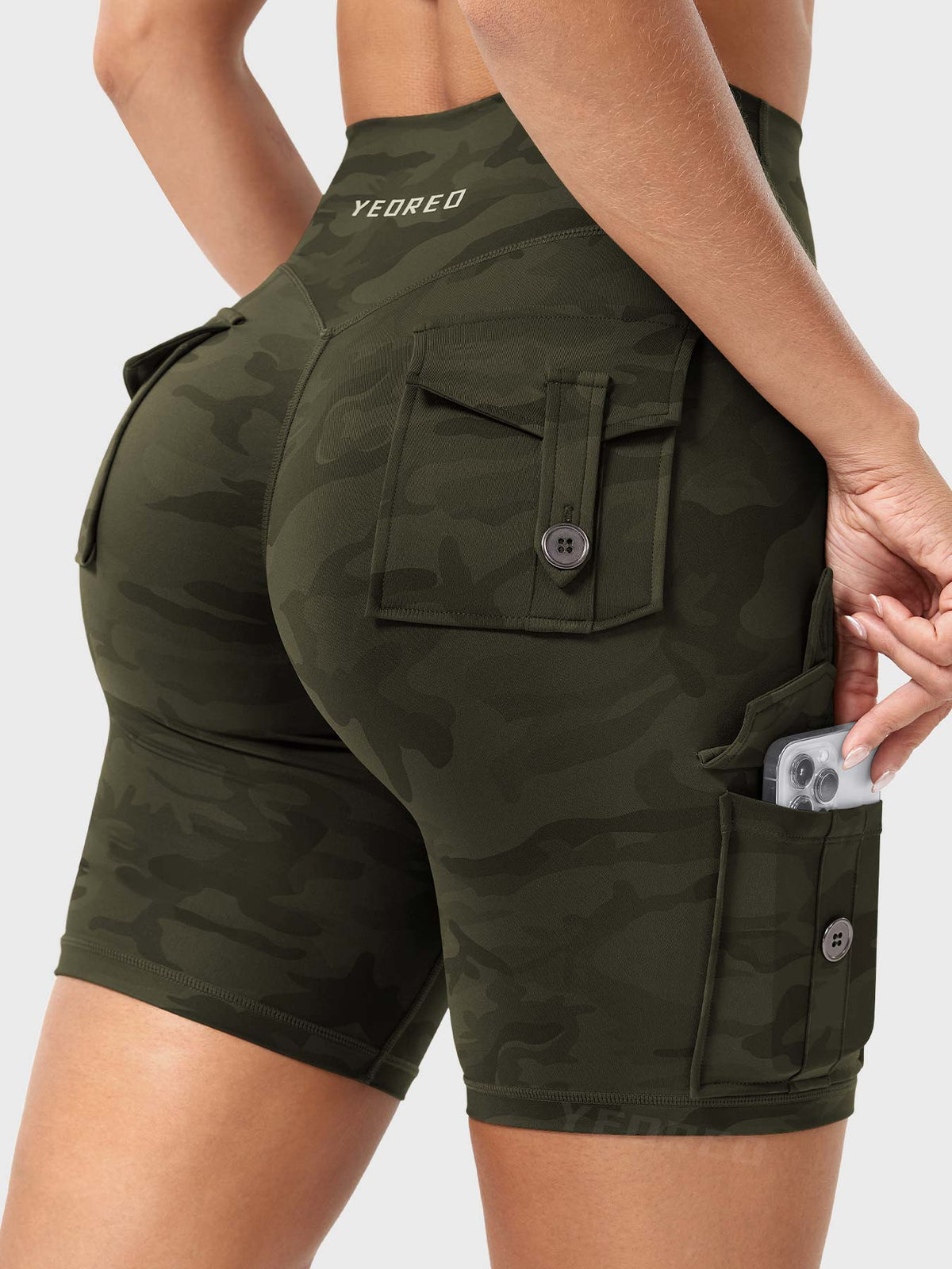 Short Movaelle CoreFlex camuflaje