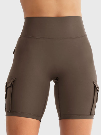 Short Movaelle CoreFlex cargo fruncido oculto