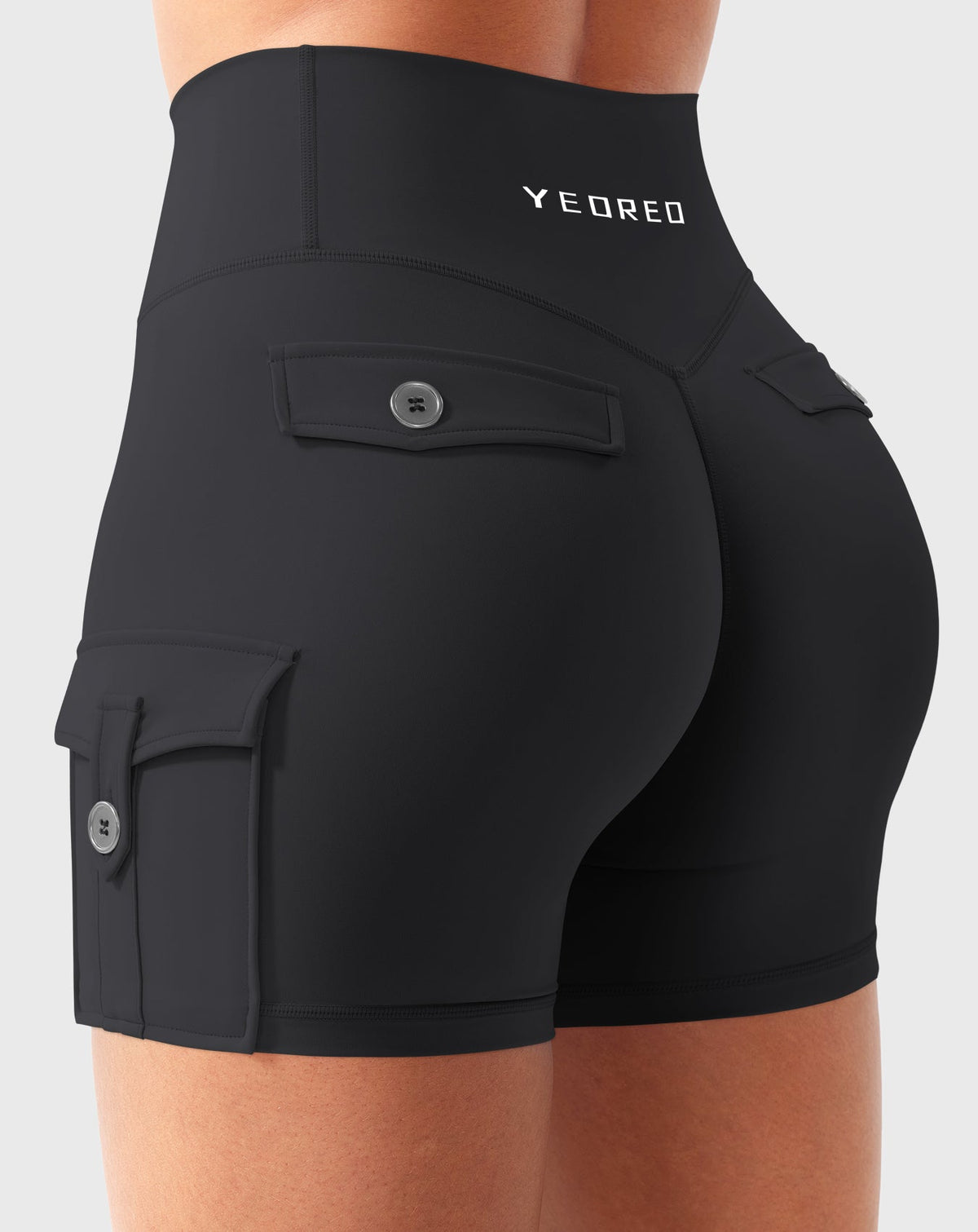 Short Movaelle CoreFlex cycliste taille haute 4,5"