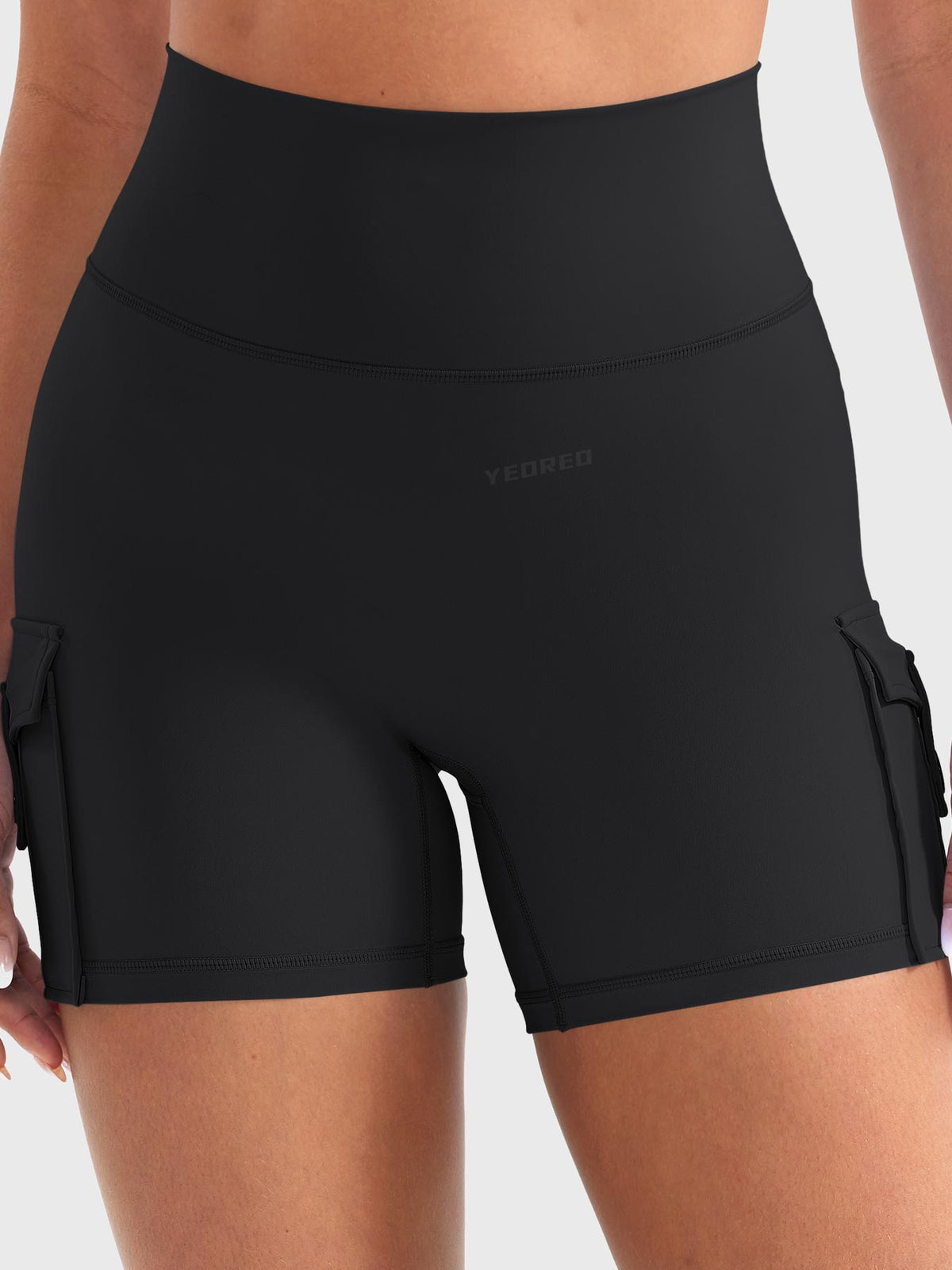 Short Movaelle CoreFlex cycliste taille haute 4,5"