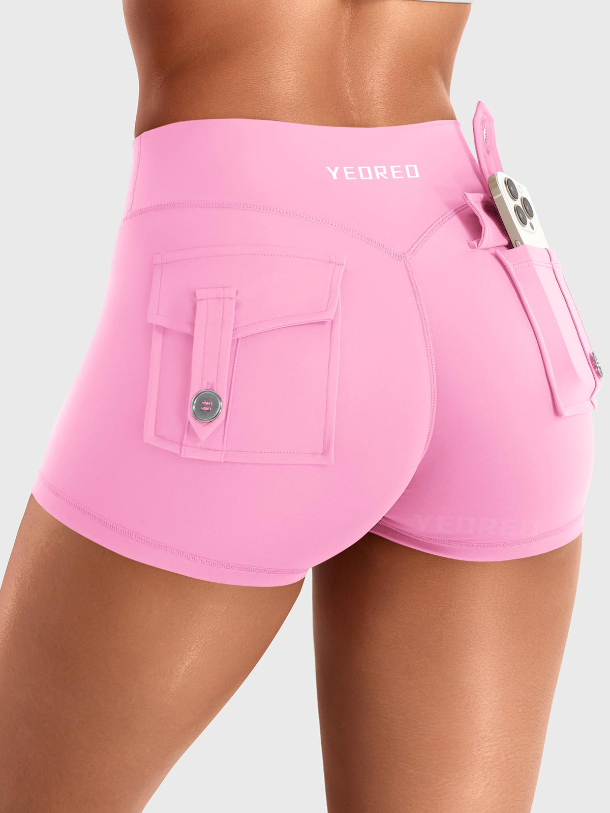 Short Movaelle CoreFlex cargo cintura baja