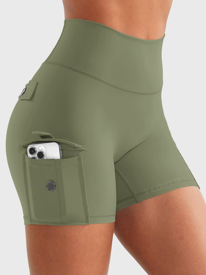 Short Movaelle CoreFlex cycliste taille haute 4,5"