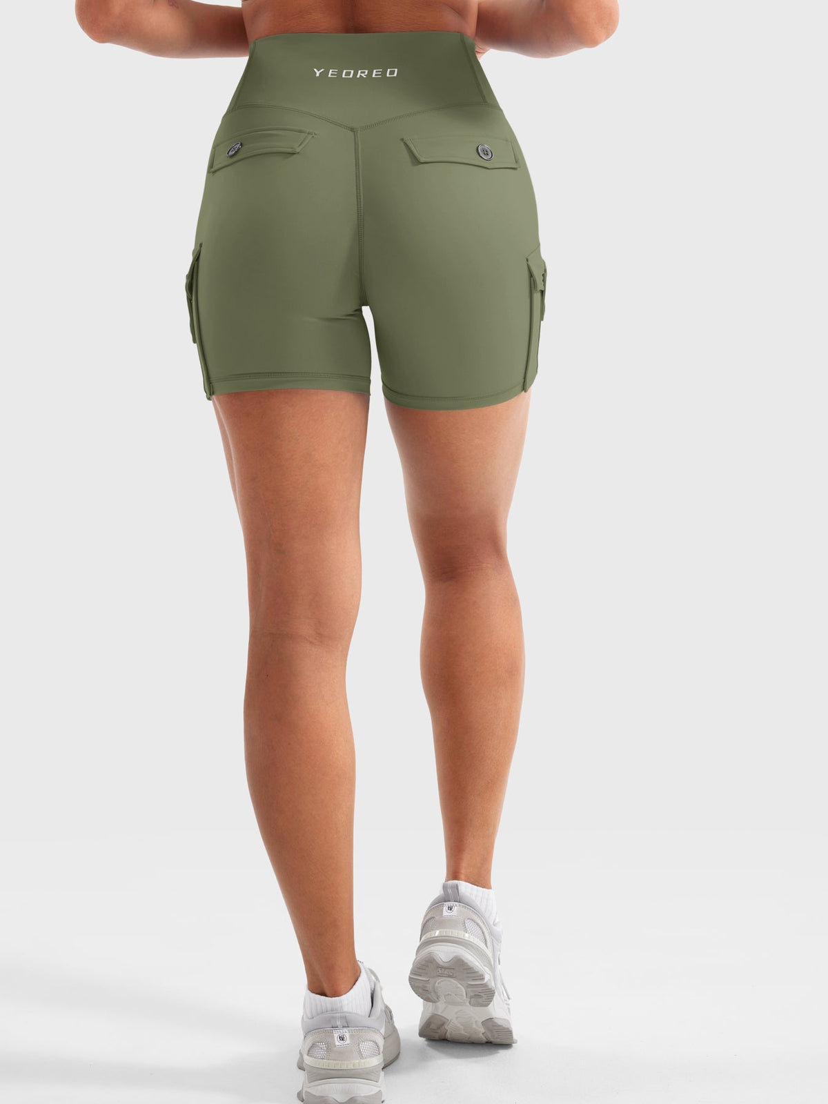 Short Movaelle CoreFlex cycliste taille haute 4,5"