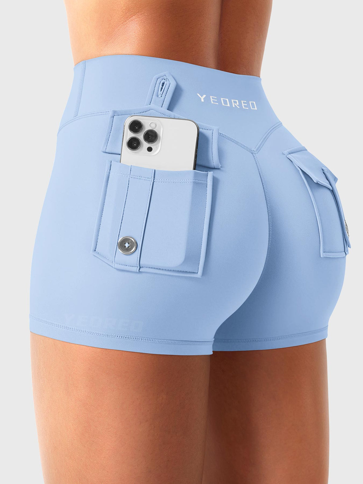 Short Movaelle CoreFlex cargo cintura baja
