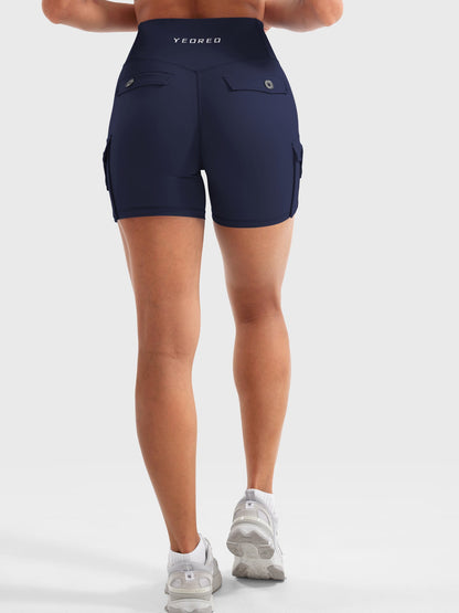 Short Movaelle CoreFlex cycliste taille haute 4,5"
