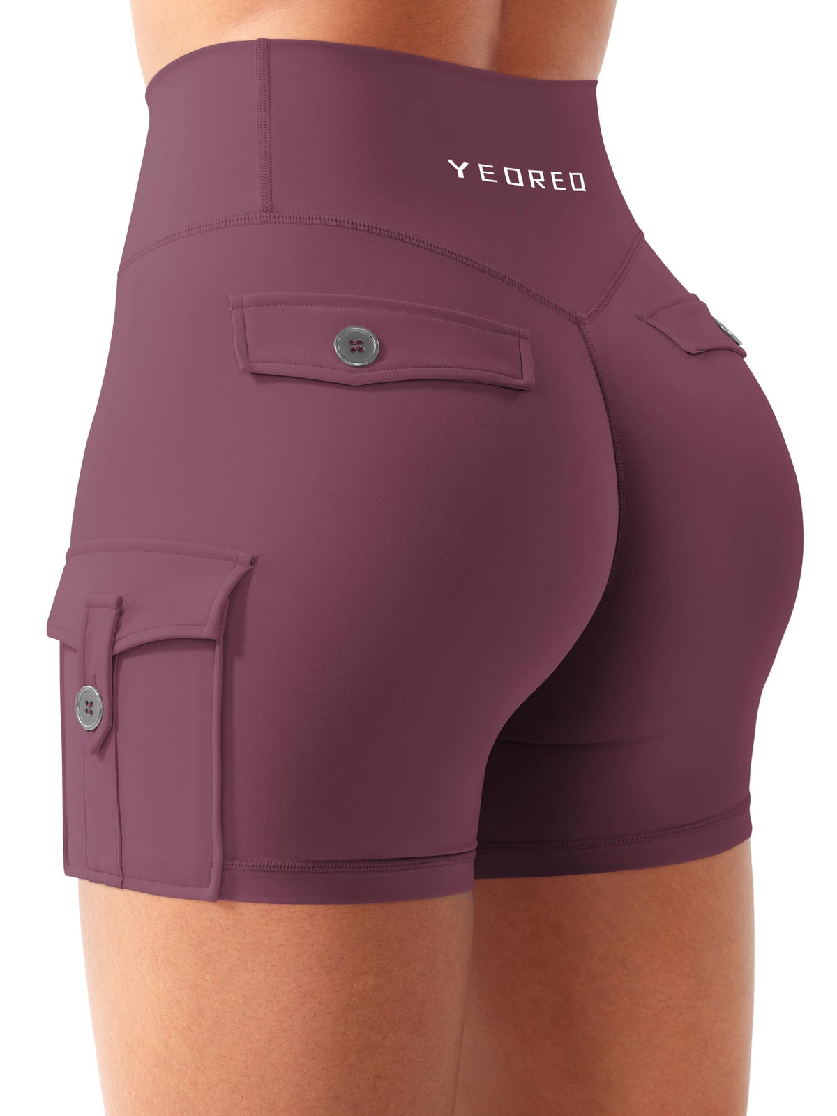 Short Movaelle CoreFlex cycliste taille haute 4,5"