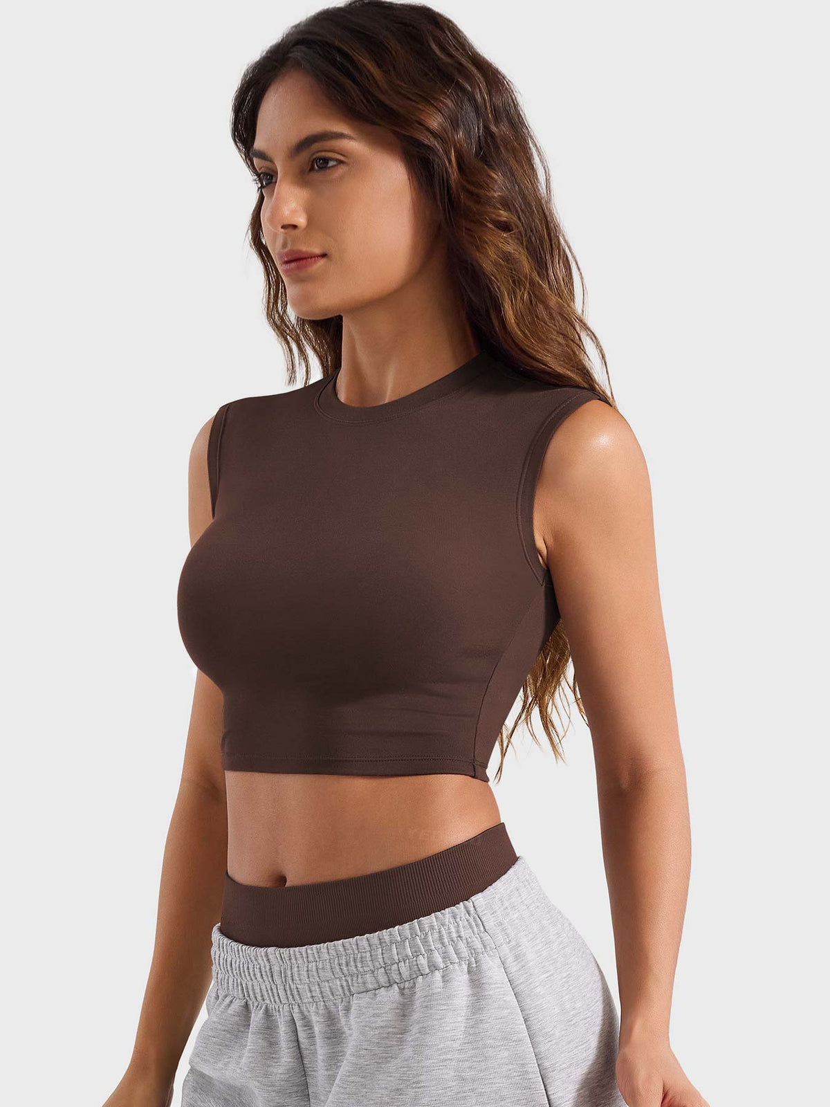 Camiseta corta Movaelle CoreFlex sin mangas
