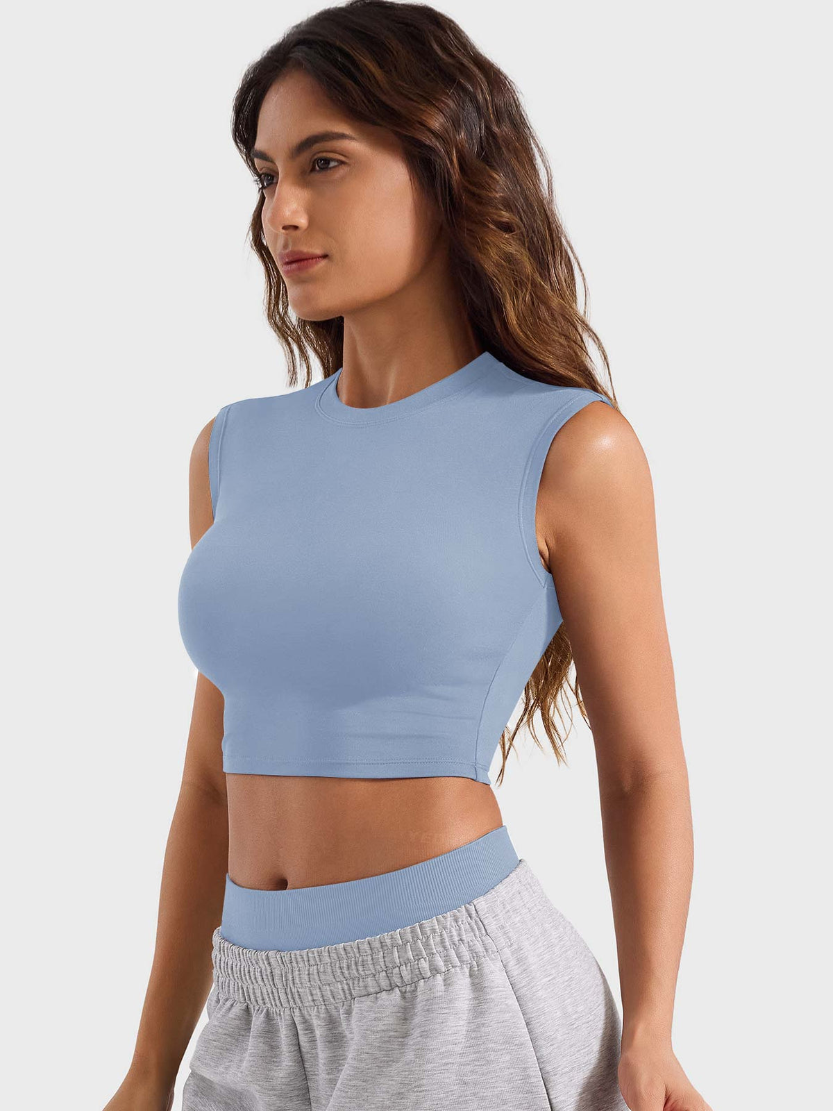 Camiseta corta Movaelle CoreFlex sin mangas