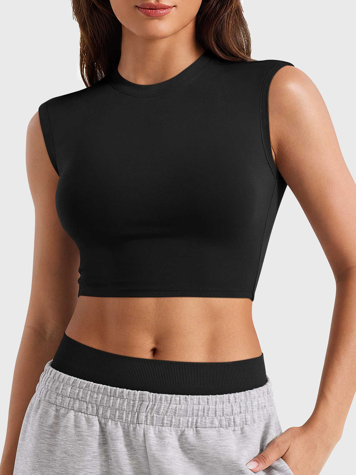 Camiseta corta Movaelle CoreFlex sin mangas
