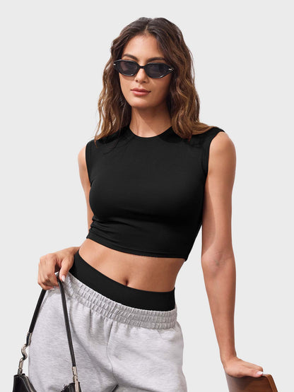 Camiseta corta Movaelle CoreFlex sin mangas