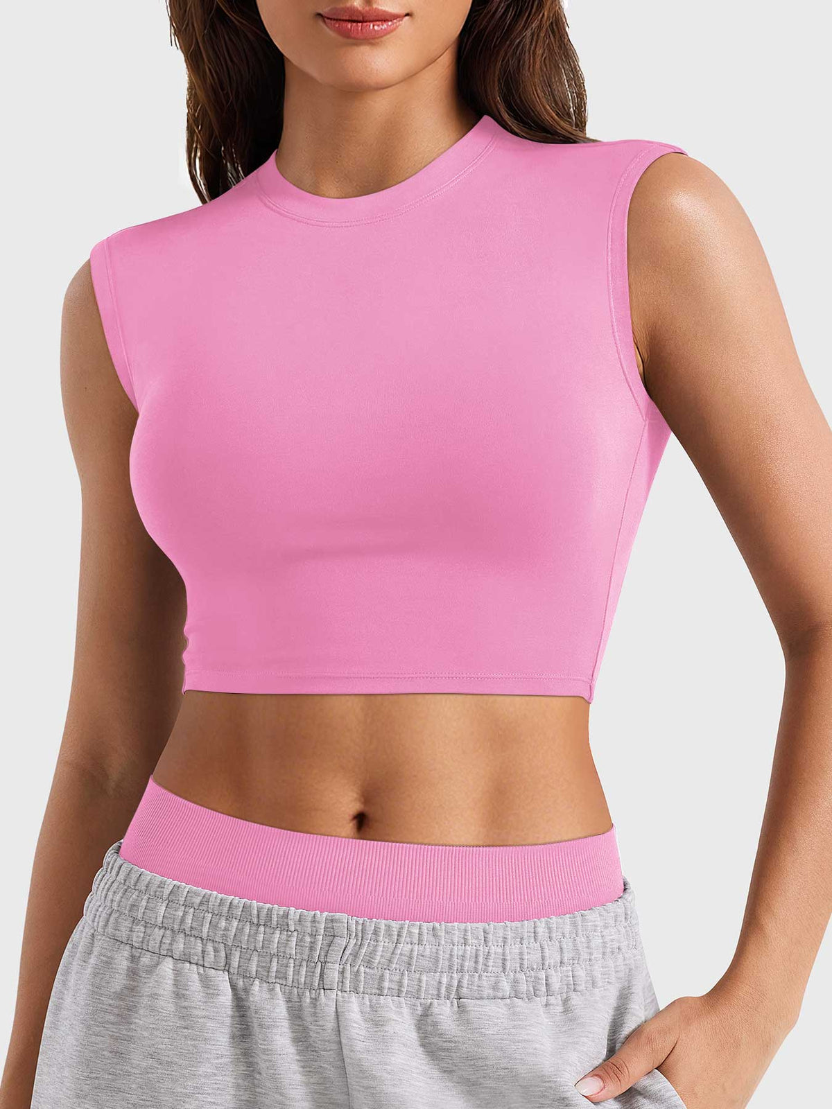Camiseta corta Movaelle CoreFlex sin mangas